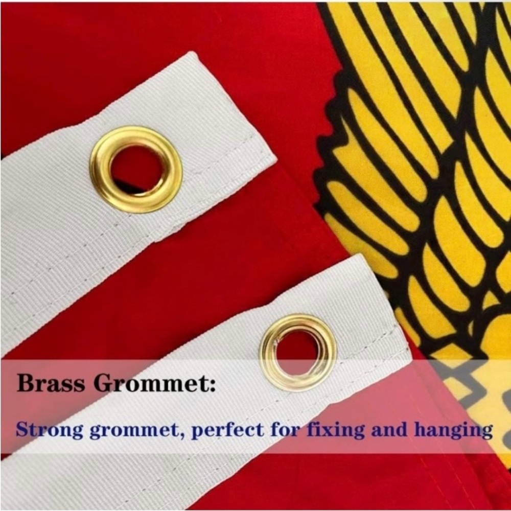 United States Marine Corps Red Flag | Proud Supporter of The US MARINES-SemperFi - Picture 4 of 5